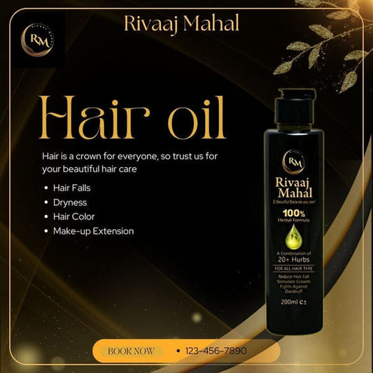 Rivaaj Hair Oil | Your Hair Health Doctor